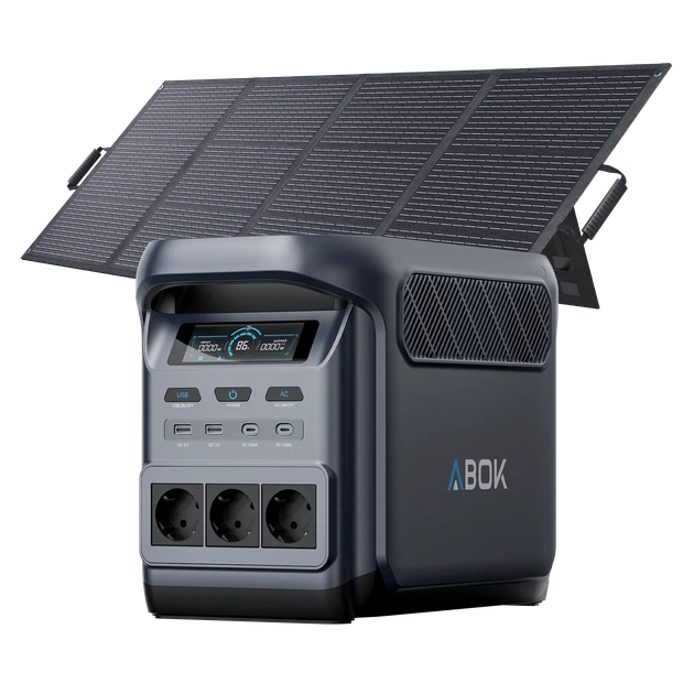 Зарядная станция ABOK ARK1800 (Elux 1) 1800 Вт / 1024 Вт·ч, LiFePO4, ИБП, чистая синусоида, быстрая зарядка - изображение 2