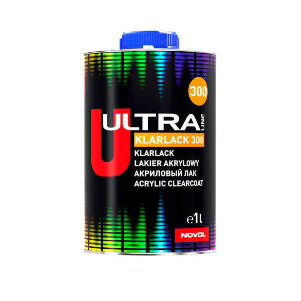 Лак акриловий NOVOL 300 Ultra Line 2К 2 + 1 1л. + отвердитель 0,5 л. - зображення 4