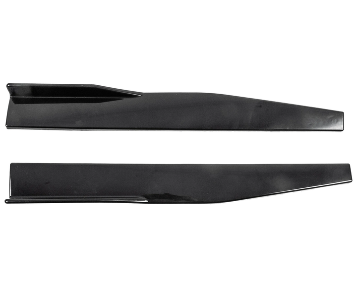Універсальна накладка на бічні пороги DPT Aero Black чорний глянець 74 см - зображення 6