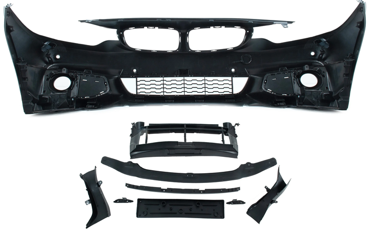Передний бампер M-Sport для BMW 4 серия F32/F33/F36 2012-2020 гг - изображение 4