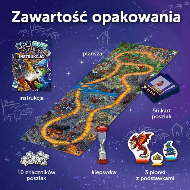 Gra planszowa Trefl Spy Guy Fantasy (02577) (5900511025774) - Zdjęcie 6 Gra planszowa Trefl Spy Guy Fantasy (02577) (5900511025774) - obraz 6
