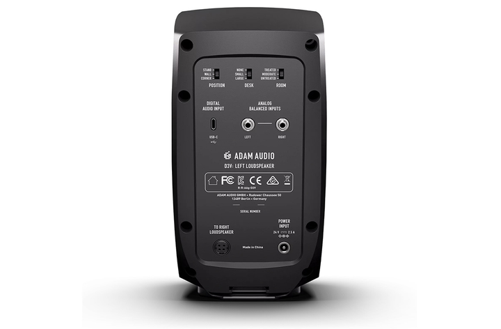 Студійний монітор ADAM AUDIO D3V Black - зображення 4