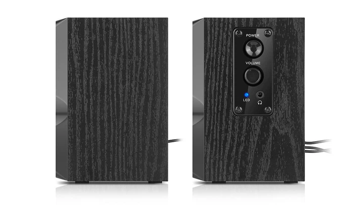 Компьютерные колонки REAL-EL S217B 12Вт Black - Фото 5 Компьютерные колонки REAL-EL S217B 12Вт Black - изображение 5