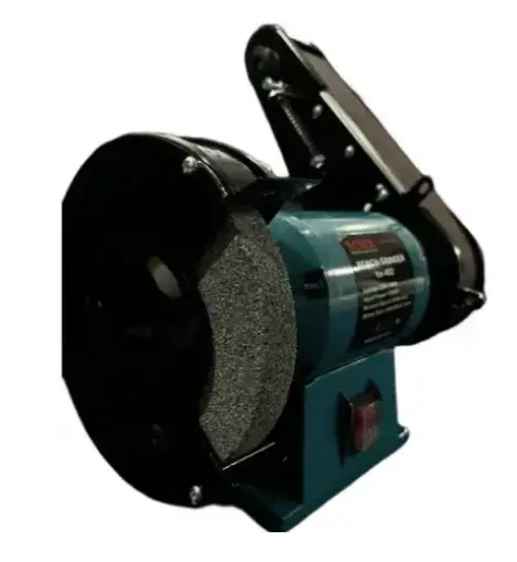Заточний верстат Boxer BX402 1500 Вт 2980 об хв зі шліфувальним кругом 150 мм і стрічкою 50х686 мм для заточування та шліфування металу дерева пластику - зображення 10