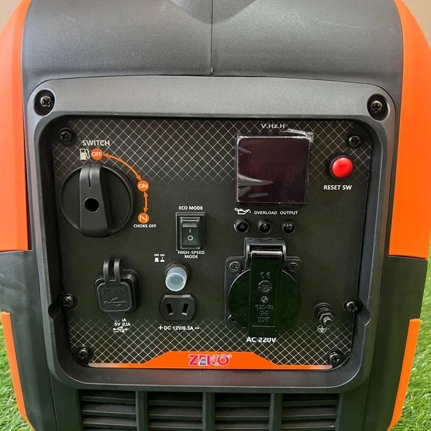 Инверторный бензиновый генератор ZEKO ZK7700S-INV (3.5 / 4.0 кВт) - изображение 3