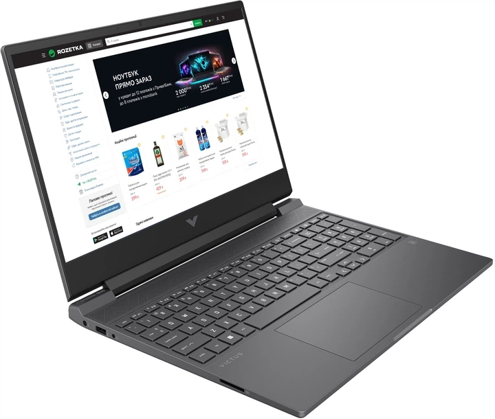 Ігровий ноутбук HP Victus 15 Core i7-13620H/16GB/1TB/15.6" 144Hz/RTX 4060 - Уценка - Фото 5 Ігровий ноутбук HP Victus 15 Core i7-13620H/16GB/1TB/15.6" 144Hz/RTX 4060 - Уценка - изображение 5