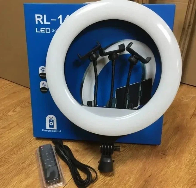Профессиональная кольцевая led Rl 14 лампа 36 см Кольцевая светодиодная led - изображение 8