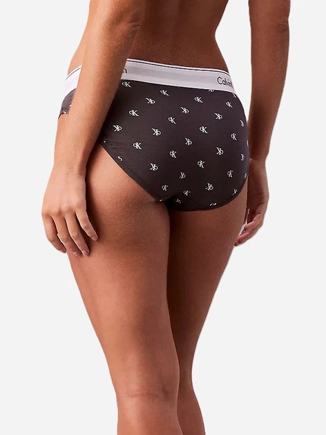 Трусики слипы женские хлопковые Calvin Klein QF8520-3JL M Темно-серые (014056478690) - Фото 2 Трусики слипы женские хлопковые Calvin Klein QF8520-3JL M Темно-серые (014056478690) - изображение 2