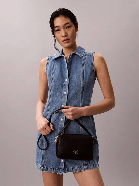 Сумка кросс-боди через плечо женская маленькая Calvin Klein 4K3162G(Black) Черня (197499649756) - изображение 2