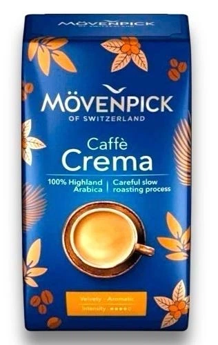 Мелена кава Movenpick Caffe Crema 510 г арабіка 100% середнє обсмаження шоколадно фруктова вершкова ароматна з какао вакуумним пакуванням - Фото 4 Мелена кава Movenpick Caffe Crema 510 г арабіка 100% середнє обсмаження шоколадно фруктова вершкова ароматна з какао вакуумним пакуванням - зображення 4
