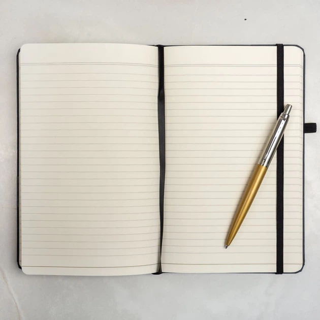 Набір Parker JOTTER XL Matt Gold CT BP (кулькова ручка + блокнот) 13 432b24 - Фото 6 Набір Parker JOTTER XL Matt Gold CT BP (кулькова ручка + блокнот) 13 432b24 - изображение 6
