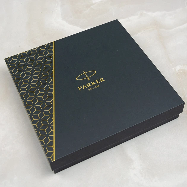 Набір Parker JOTTER XL Matt Gold CT BP (кулькова ручка + блокнот) 13 432b24 - Фото 8 Набір Parker JOTTER XL Matt Gold CT BP (кулькова ручка + блокнот) 13 432b24 - изображение 8