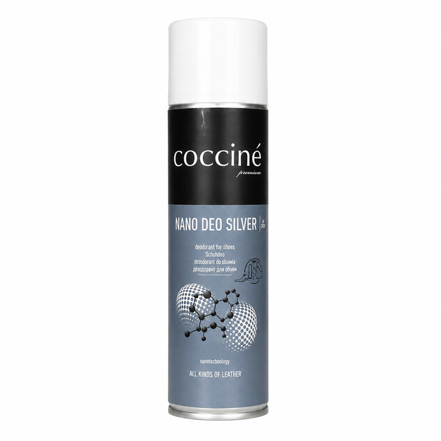 Дезодорант для взуття Cocciné Deo Silver 400 мл з наночастинками срібла Ag+, антибактеріальний, нейтралізатор запаху - зображення 3
