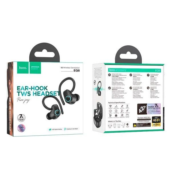 Наушники с микрофоном HOCO EQ8 BT5.3 42часы черный - изображение 4