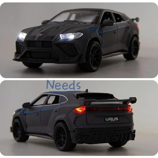 Машинка Lamborghini Urus игрушка моделька детская металлическая коллекционная 15 см Серый (1988705) - Фото 6 Машинка Lamborghini Urus игрушка моделька детская металлическая коллекционная 15 см Серый (1988705) - изображение 6