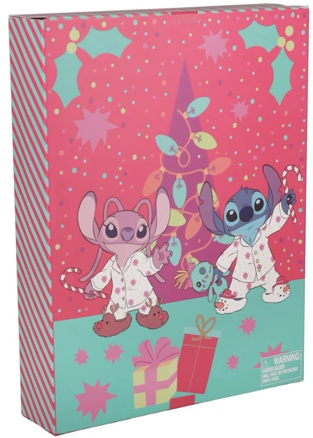 Новогодний адвент-календарь канцелярии Paladone Disney Lilo and Stitch Stationery Advent Calendar (PP13224LS) (5056577734652) - изображение 3