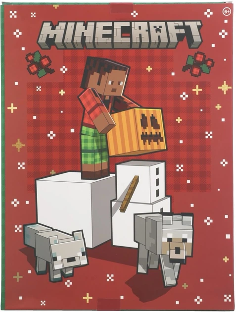 Новогодний адвент-календарь канцелярии Paladone Minecraft Stationery Advent Calendar (PP14078MCF) (5056577745719) - Фото 1 Новогодний адвент-календарь канцелярии Paladone Minecraft Stationery Advent Calendar (PP14078MCF) (5056577745719) - изображение 1