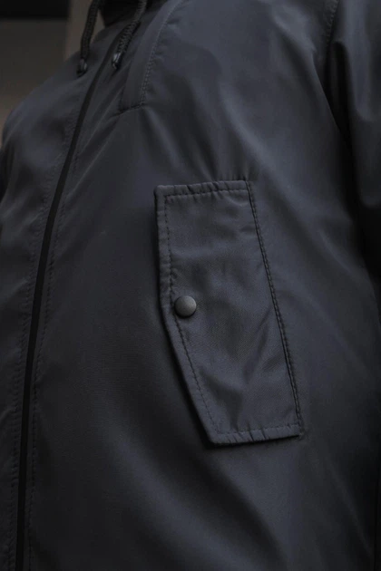 Чоловіча куртка Softshell демісезона без флісу водостійка Easy Intruder 5XL Сіра - зображення 8
