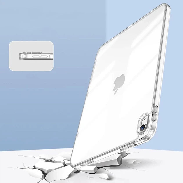 Чехол Tech-Protect FlexAir Hybrid для iPad 11 2025 11th Gen | 10.9 2022 10th Gen Clear (5906302368433) - изображение 4