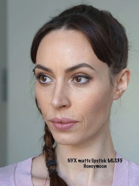 Губна помада з матовим фінішем NYX Professional Makeup Matte Lipstick MLS35 Honeymoon (4.5 г) - зображення 3