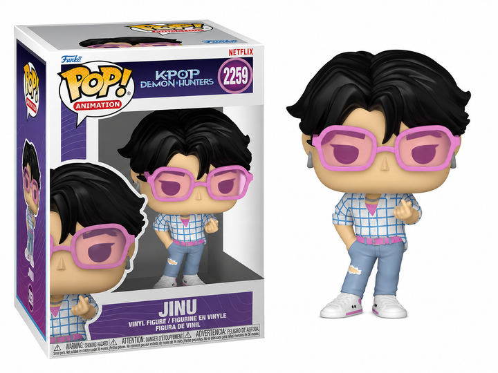 Фигурка Фанко Джину Охотницы на Демонов №2259 K-Pop Demon Hunters Jinu Funko 94691 - Фото 1 Фигурка Фанко Джину Охотницы на Демонов №2259 K-Pop Demon Hunters Jinu Funko 94691 - изображение 1
