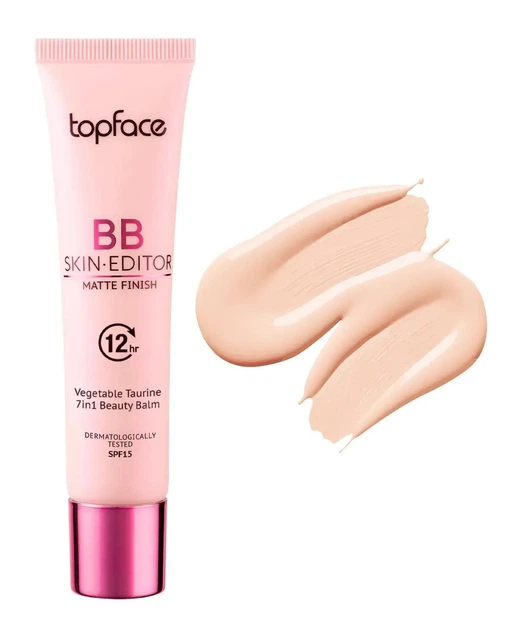 Тональний крем для обличчя Topface BB Skin Editor Matte Finish Foundation PT462 №1, 30 мл (8681217226111) - Фото 1 Тональний крем для обличчя Topface BB Skin Editor Matte Finish Foundation PT462 №1, 30 мл (8681217226111) - зображення 1