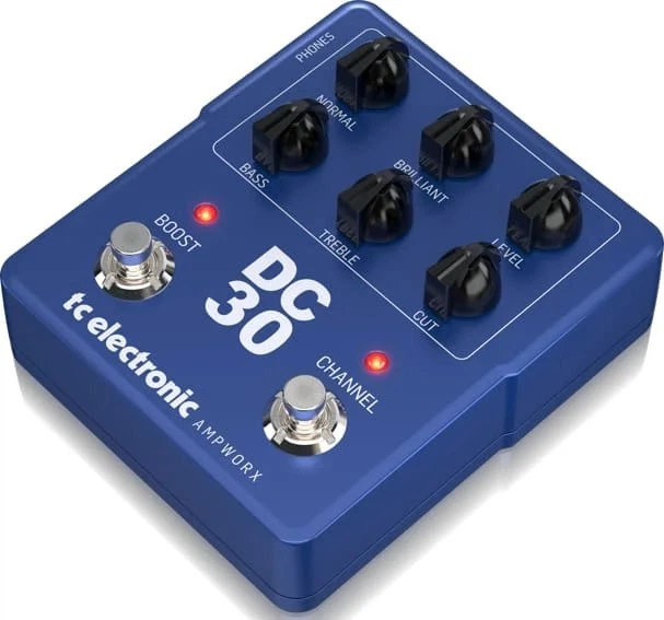 Педаль эффектов TC Electronic DC30 PREAMP с симуляцией кабинета IR (4033653232289) - Фото 3 Педаль эффектов TC Electronic DC30 PREAMP с симуляцией кабинета IR (4033653232289) - изображение 3