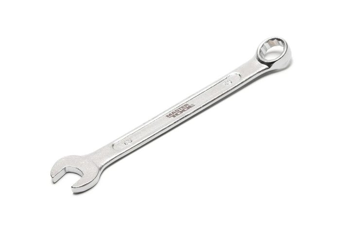 Ключ комбинированный MASTERTOOL 13 мм CrV standard 71-9013 - Фото 1 Ключ комбинированный MASTERTOOL 13 мм CrV standard 71-9013 - изображение 1