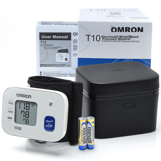 Тонометр OMRON T10 зап'ястний автоматичний домашній - зображення 8