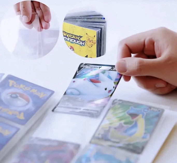 Колекционный альбом для карт Покемон Pokemon 540 ячеек, 30 страниц, 9 карт на странице - изображение 4