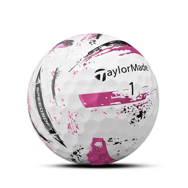 Мячи TaylorMade Speed Soft Ink для гольфа двухслойные, 12 шт, 4 цвета - Фото 8 Мячи TaylorMade Speed Soft Ink для гольфа двухслойные, 12 шт, 4 цвета - изображение 8