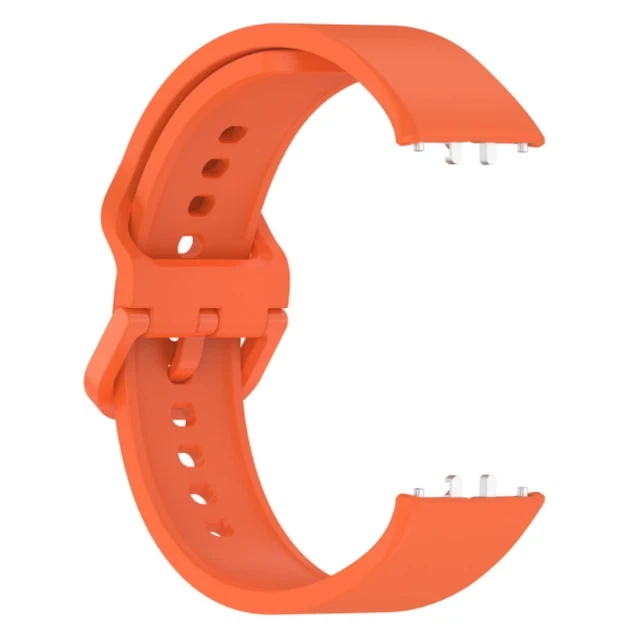 Ремешок Silicone для смарт часов Samsung Galaxy Fit 3 Dark red - Фото 2 Ремешок Silicone для смарт часов Samsung Galaxy Fit 3 Dark red - изображение 2