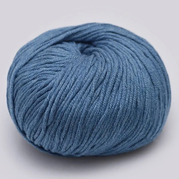 Пряжа Gazzal XL Baby Cotton, Джинс №3431, нить 50г/105м Газзал Беби Коттон ХЛ вязание, полухлопок для спиц и крючк - изображение 2