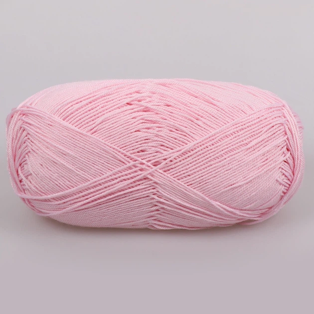 Alize Diva, Нежно-розовая №768, пряжа Ализе Дива, летняя нить 100г/350м, микрофибра для вязания крючком и спицами - изображение 3