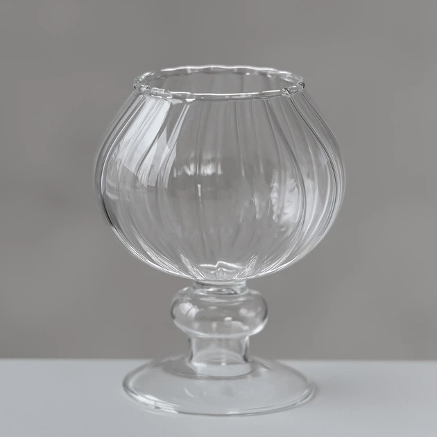 Свічник "Кришталевий келих", 10 см (9286-003) - зображення 3