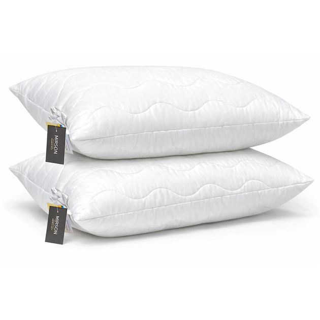 Набор антиаллергенный 3M ТМ THINSULATE ТМ Супер Теплый №1666 Eco Light White (одеяло + подушки 50*70 средние) 220*240+2*50*70 - изображение 8