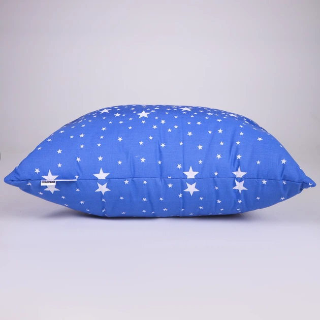 Подушка антиаллергенная №0137 Сolor Fun Line 17-0432 Milky Way EcoSilk (средняя) .50*70 - изображение 2