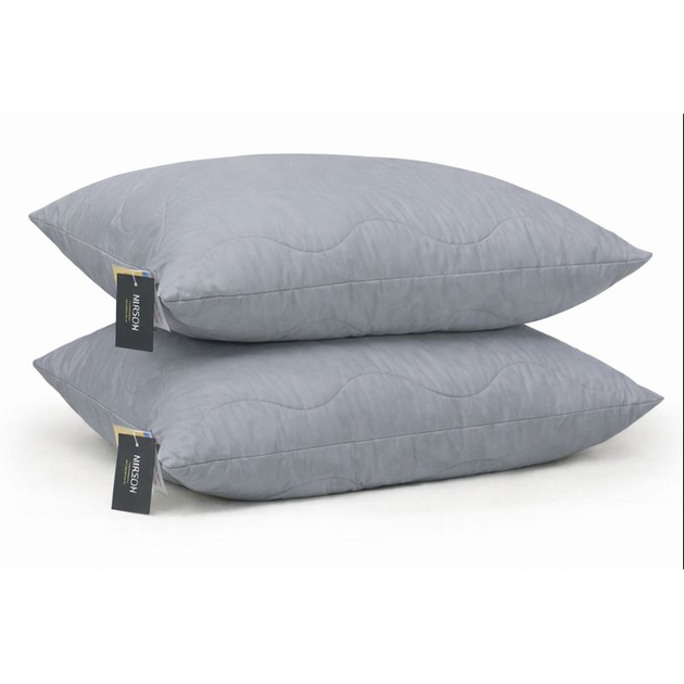 Набір антиалергенний 3M ТМ THINSULATE ТМ Супер Теплий Eco Light Gray №9033 (ковдра + подушки 50*70 середні) 140*205+2*50*70 - зображення 7