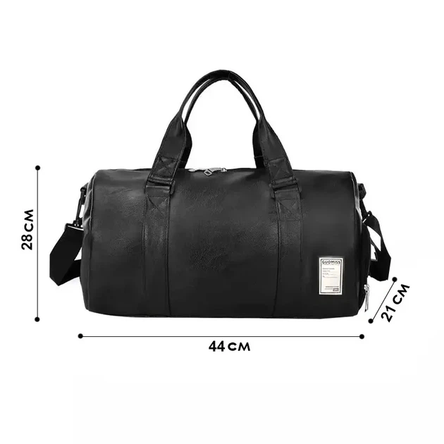 Спортивная сумка Lesko 530 Black для активного отдыха и занятий спортом водонепроницаемая - изображение 10