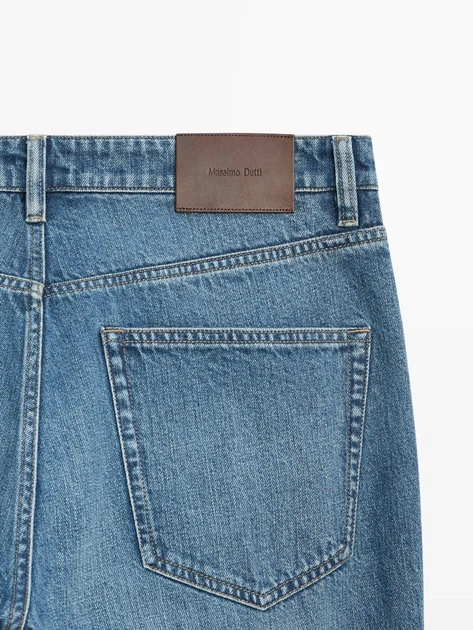 Джинсы мужские Massimo Dutti Tapered Fit indigo 31 - изображение 9