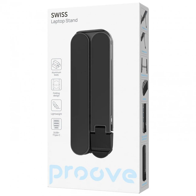 Подставка для ноутбука Proove Swiss silver - изображение 3