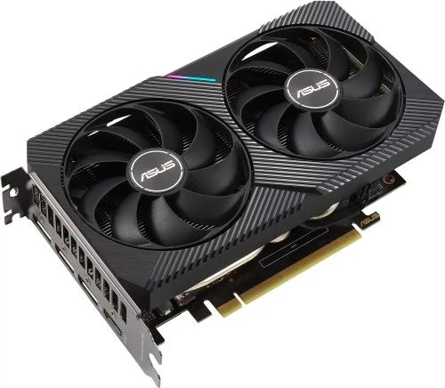 Відеокарта GeForce RTX 3050, Asus, DUAL OC V2, 8Gb GDDR6, 128-bit, DVI-D/HDMI/DP, 1852/14000 MHz, 6-pin (DUAL-RTX3050-O8G-V2) - изображение 5