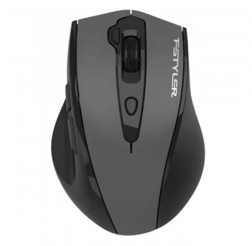 Миша бездротова A4Tech FG55S Plus "Fstyler", Black/Grey, USB 2.4GHz, оптична, 1000 - 3200 dpi, 7 кнопок, 4D-колесо, 1xAA - изображение 6