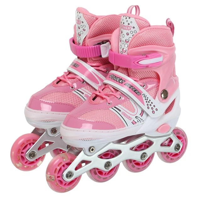 Детские раздвижные ролики SP-Sport 4911 размер 31-34 Pink - изображение 5