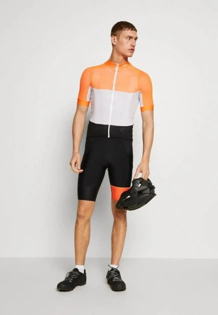 Велоджерси POC Essential Road Light Jersey,Granite Grey/Zink Orange, S - изображение 7