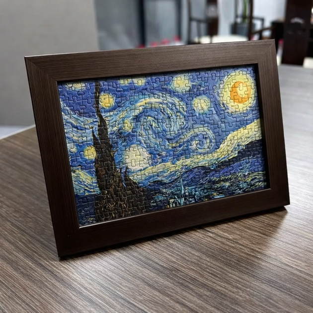 Міні-пазл у пробірці «The Starry Night» Ван Гога MP-TSN 150 деталей (JDT-0850308) - зображення 6
