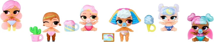 Ігровий набір LOL Bubbly Surprise Baby Sisters Color Change Reveal - ЛОЛ Сюрприз Баббл сестри-немовлята – Ляльки з функцією зміни кольору (249467) - MGA - Фото 6 Ігровий набір LOL Bubbly Surprise Baby Sisters Color Change Reveal - ЛОЛ Сюрприз Баббл сестри-немовлята – Ляльки з функцією зміни кольору (249467) - MGA - зображення 6