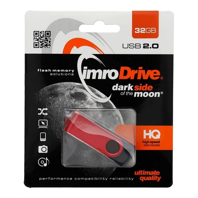 USB Flash Drive Imro Axis 32GB USB 2.0 (5902768015072) - Фото 1 USB Flash Drive Imro Axis 32GB USB 2.0 (5902768015072) - изображение 1