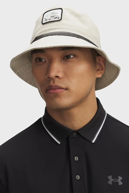 Бежева панама Unisex Driver Golf Bucket Under Armour L/XL 1383483-289 - изображение 2