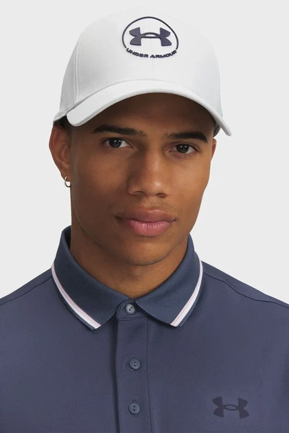Чоловіча біла кепка M JS Drive Snapback Under Armour OSFM 6000362-100 - изображение 2